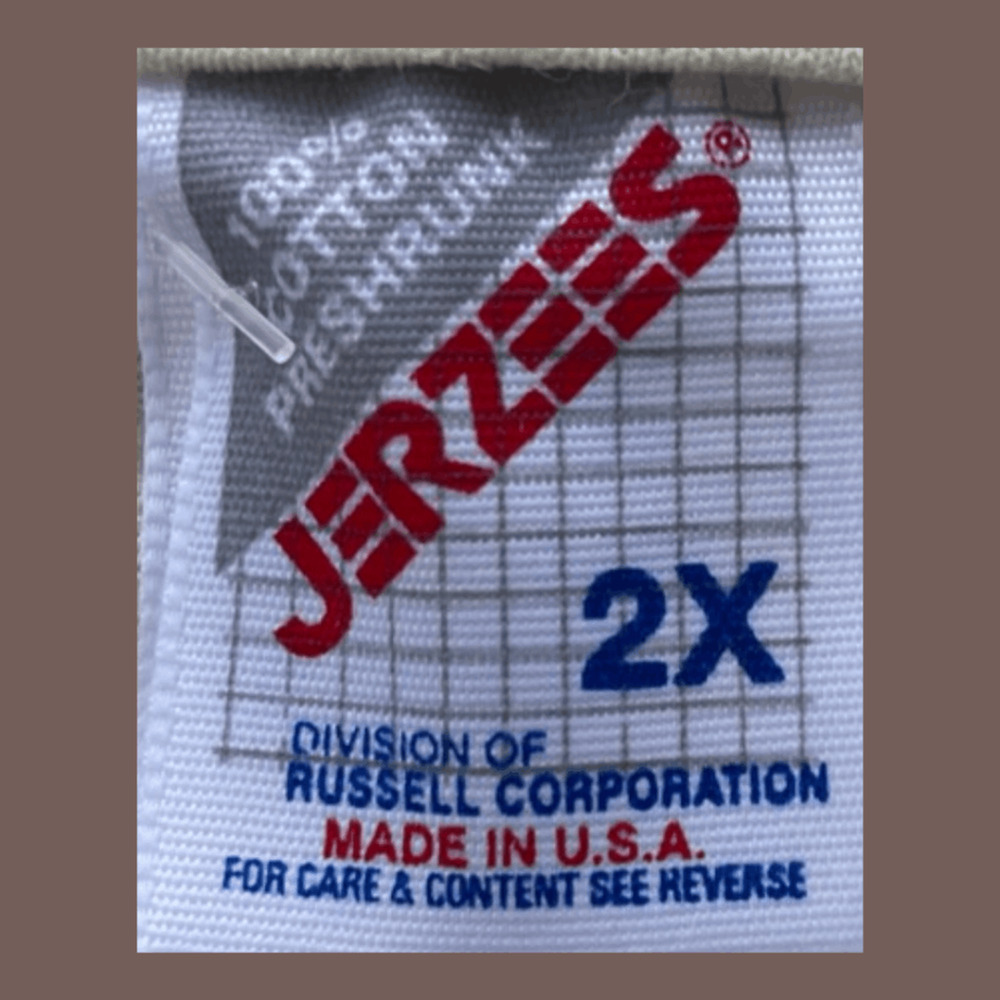 Jerzees Birdhouse Graphic Tee | Cream | Size 2X | Vintage - Picture 4 of 7